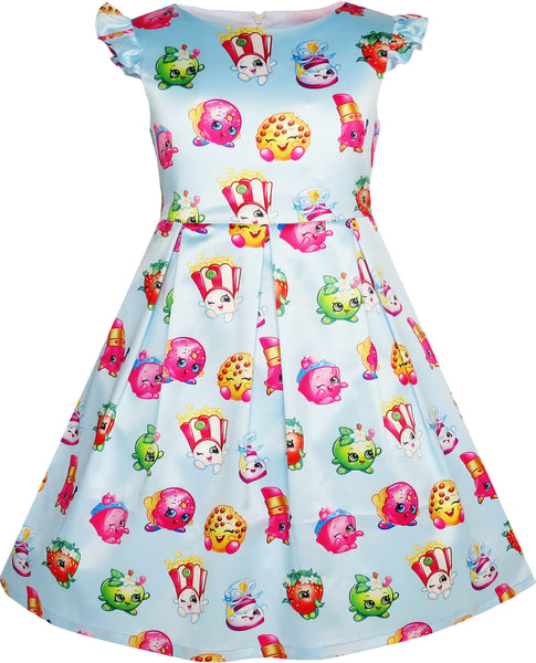 Girls Dress Apple Blossom Strawberry – Poppy Fashion Sunny Corn Kiss