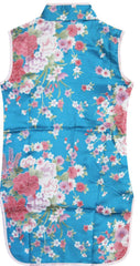 Girls Dress Artificial Silk Cheongsam Hot Children Clothing Size 12M-8 Years