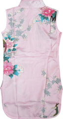 Girls Dress Artificial Silk Cheongsam Hot Children Clothing Size 12M-8 Years