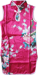 Girls Dress Artificial Silk Cheongsam Hot Children Clothing Size 12M-8 Years