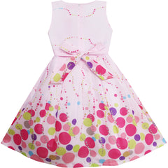 Girls Dress Unicorn Rainbow Summer Sundress Size 4-12 Years