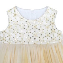 Baby Girls Dress Sparkling Lace Sequin Pageant Wedding Birthday Size 6M-5 Years