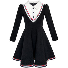 Girls Dress School Check Suspender Skirt Size 4-12 Years