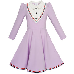 Girls Dress School Check Suspender Skirt Size 4-12 Years