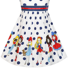 Girls Dress Bug Dot Size 2-10 Years