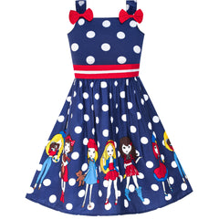 Girls Dress Bug Dot Size 2-10 Years