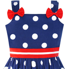 Girls Dress Bug Dot Size 2-10 Years