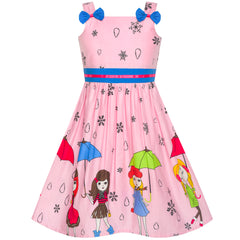 Girls Dress Bug Dot Size 2-10 Years