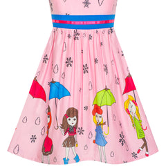 Girls Dress Bug Dot Size 2-10 Years