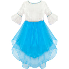 Girls Dress Hi-lo Party Dancing Pageant Size 6-14 Years