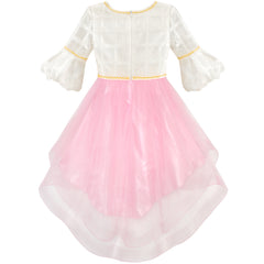 Girls Dress Hi-lo Party Dancing Pageant Size 6-14 Years