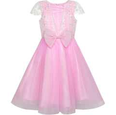 Girls Dress Shinning Sequins Tulle Layers Wedding Pageant Size 2-12 Years