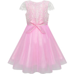 Girls Dress Shinning Sequins Tulle Layers Wedding Pageant Size 2-12 Years