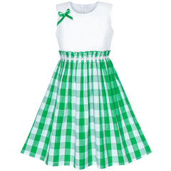 Girls Dress Tartan Size 4-10 Years