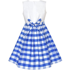 Girls Dress Tartan Size 4-10 Years