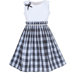 Girls Dress Tartan Size 4-10 Years