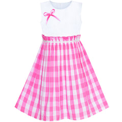 Girls Dress Tartan Size 4-10 Years