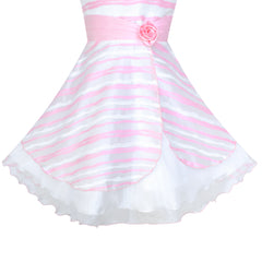 Girls Dress Wine Dot Tulle Party Pageant Unique Design Size 4-12 Years