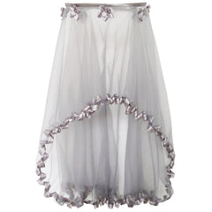 Girls Dress Cape Pearl Belt Wedding Party Size 3-14 Years