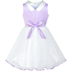 Flower Girls Dress Butterfly Pageant Party Size 6-12 Years