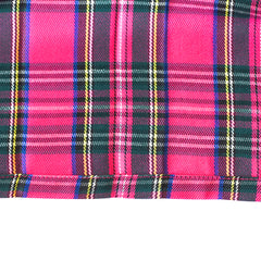 Girls Dress V Neck Pleated Hem School Uniform Tartan Skirt Size 4-14 Years