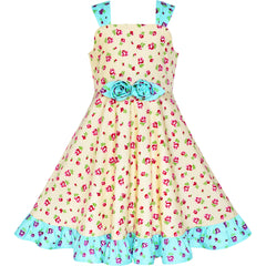 Girls Dress Bug Dot Size 2-10 Years