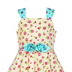 Girls Dress Bug Dot Size 2-10 Years