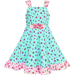 Girls Dress Bug Dot Size 2-10 Years