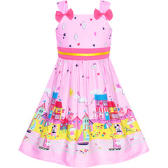 Girls Dress Bug Dot Size 2-10 Years