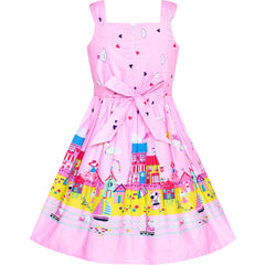 Girls Dress Bug Dot Size 2-10 Years