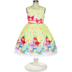 Girls Dress Unicorn Rainbow Summer Sundress Size 4-12 Years