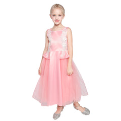 Girls Dress Cap Sleeve Wedding Party Bridesmaid Church Size 6-12 Years