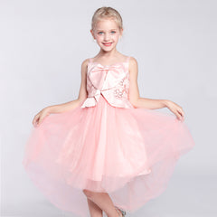 Girls Dress One-shoulder Maple Leaf Pageant Wedding Size 5-12 Years