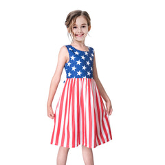 Girls Dress Flower Print Size 2-12 Years