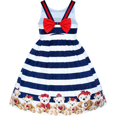 Girls Dress Bug Dot Size 2-10 Years