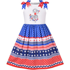 Girls Dress Bug Dot Size 2-10 Years