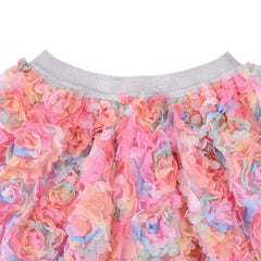 Girls Skirt Pearl Stars Sparkling Tutu Dancing Size 2-12 Years