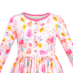 Girls Dress Owl Ice Cream Butterfly Sequin Everyday Dress Size 4-14 Years