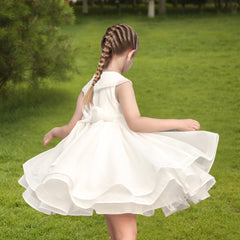 Flower Girls Dress Wedding Pageant Bridesmaid Gown Size 3-12 Years