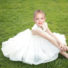 Flower Girls Dress Wedding Pageant Bridesmaid Gown Size 3-12 Years