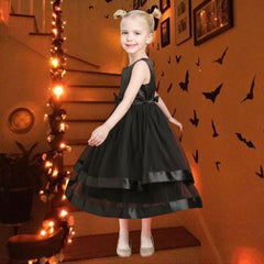 Girls Dress Sleeveless Ball Gown Wedding Party Pageant Size 6-12 Years