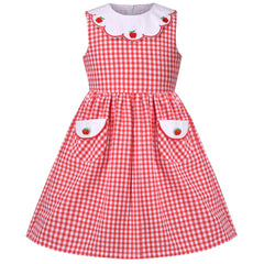 Girls Dress Flower Print Size 2-12 Years