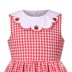 Girls Dress Flower Print Size 2-12 Years