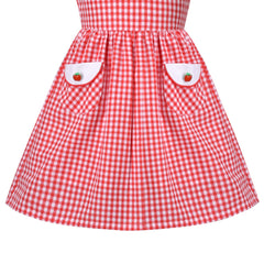 Girls Dress Flower Print Size 2-12 Years