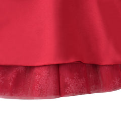 Girls Dress Floral Ruffle Tulle Skirt Flutter Flare Sleeve Size 4-10 Years