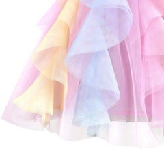 Girls Skirt Pearl Stars Sparkling Tutu Dancing Size 2-12 Years