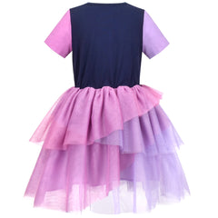 Girls Dress Tutu Dancing Tiered Skirt Ballet Party Size 2-10 Years