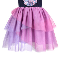 Girls Dress Tutu Dancing Tiered Skirt Ballet Party Size 2-10 Years