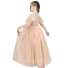 Flower Girls Dress Lace Hem Wedding First Communion Size 6-14 Years