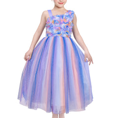 Flower Girl Dress Sequin Bridesmaid Wedding Party Size 5-14 Years